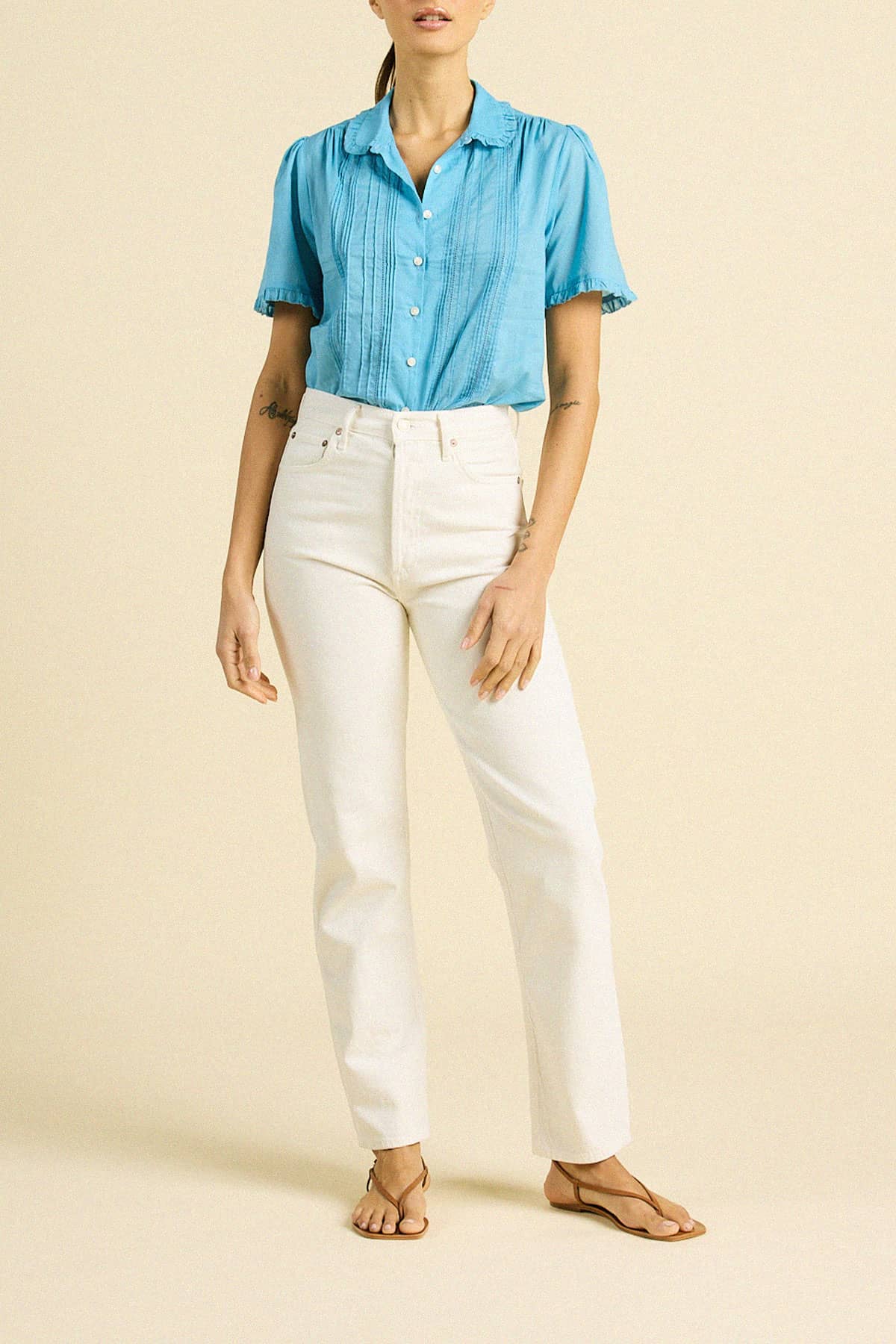 Millie Blouse Larkspur