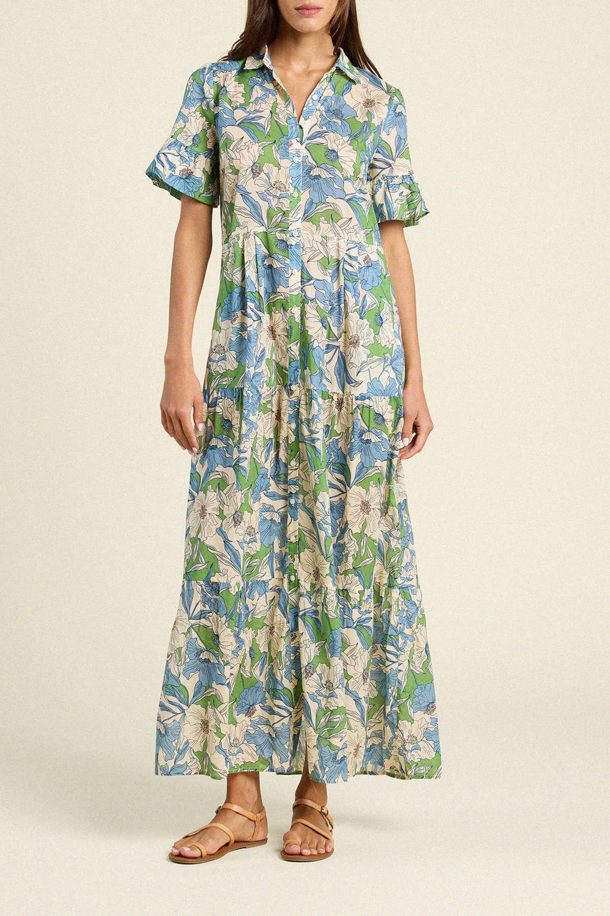 Martine Dress Oasis Floral