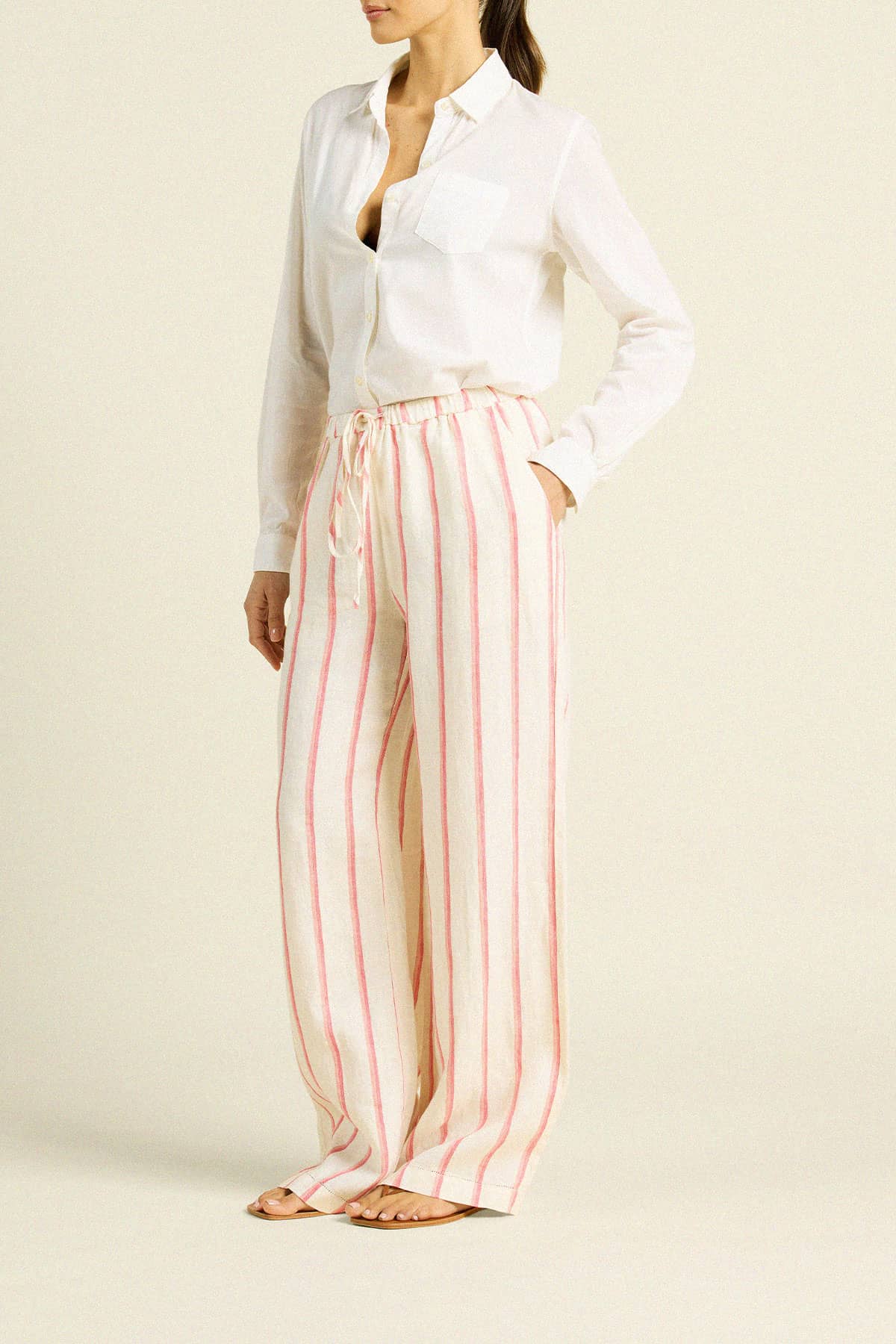 Vera Pant Pomme Stripe