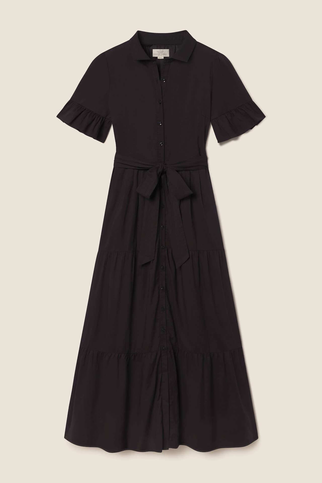 Martine Dress Black Voile