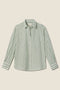 Blake Oversized Shirt Green Cabana Stripe