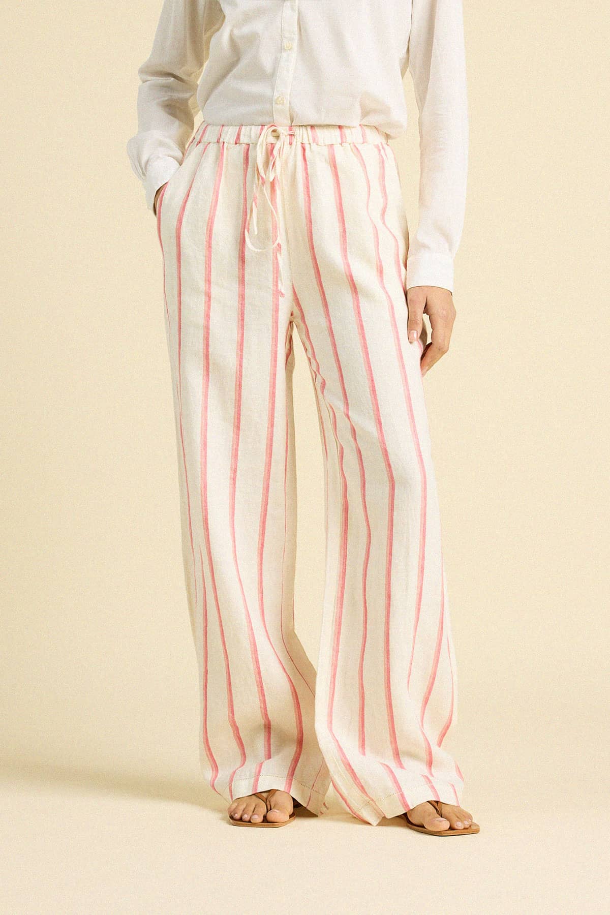 Vera Pant Pomme Stripe