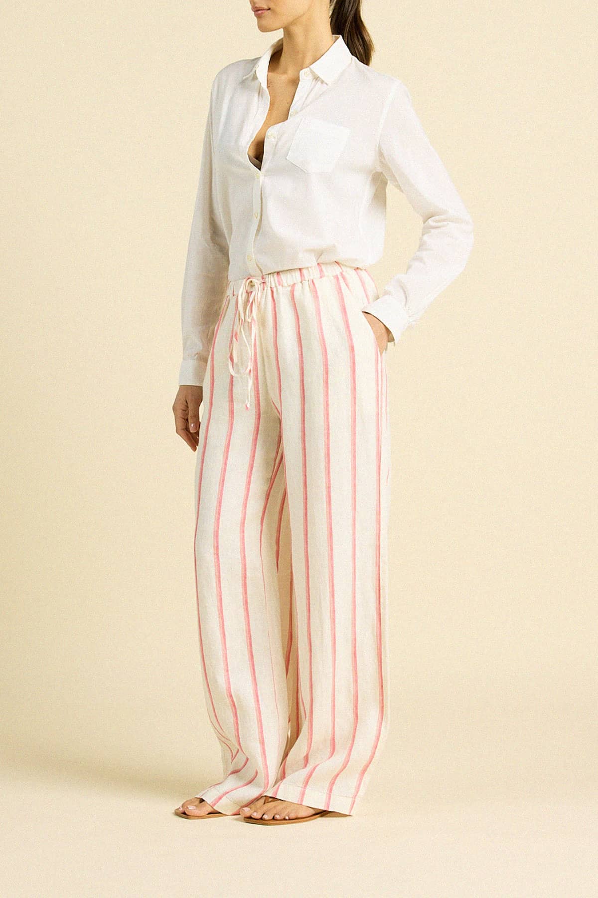 Vera Pant Pomme Stripe
