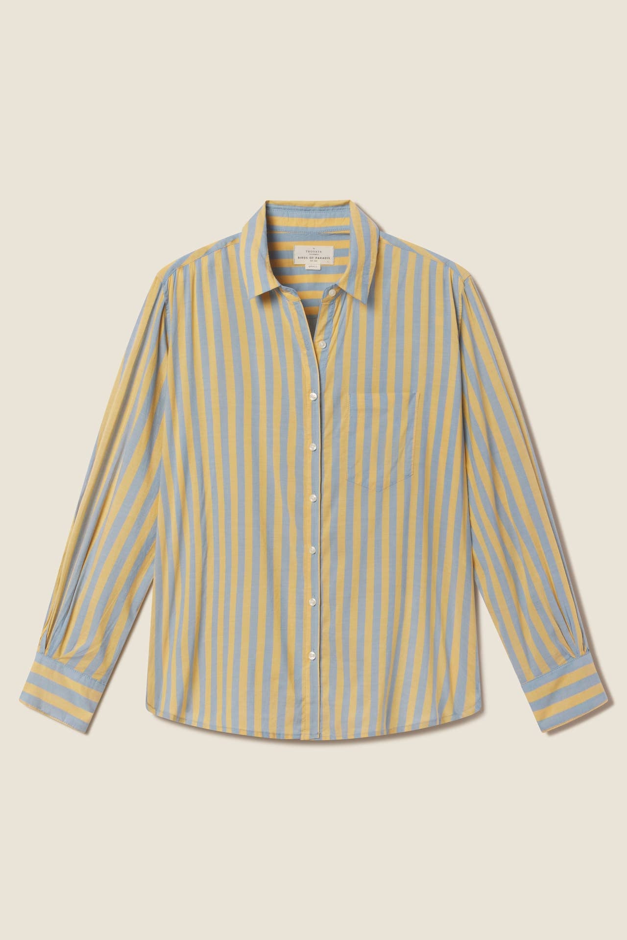 Blake Oversized Shirt Golden Hour Stripe