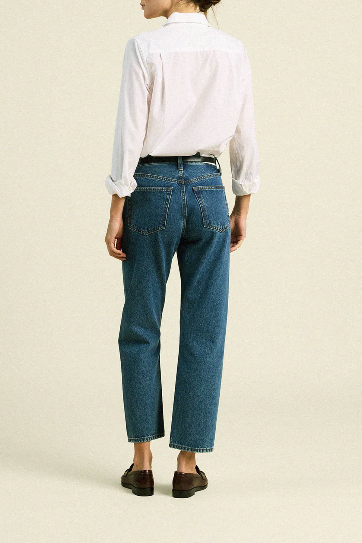 Grace Classic Shirt White Poplin