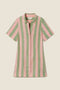 Dana Dress Watermelon Stripe