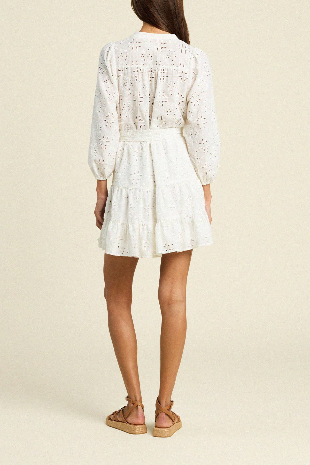 Celeste Dress Handkerchief Eyelet