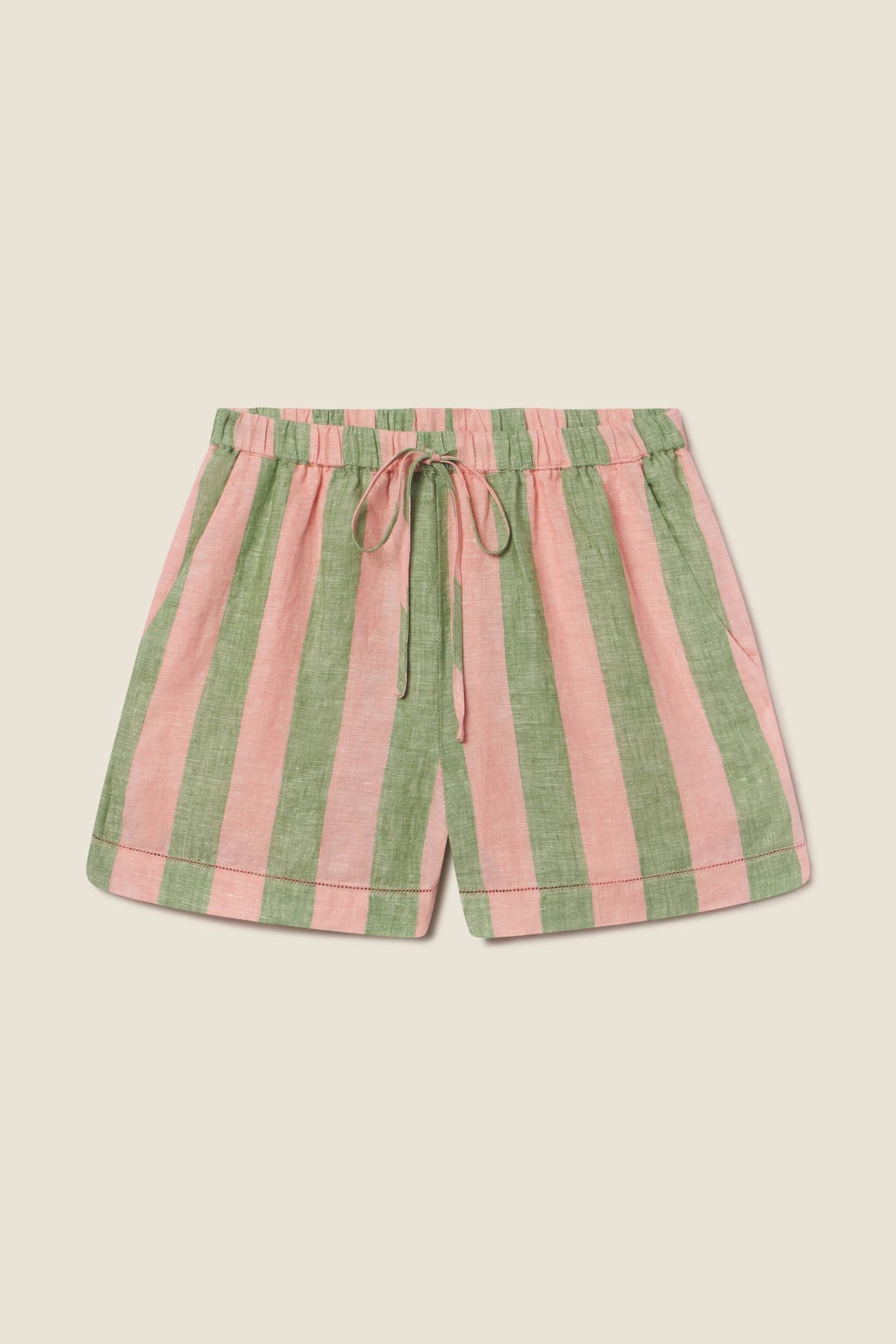 Charlie Short Watermelon Stripe