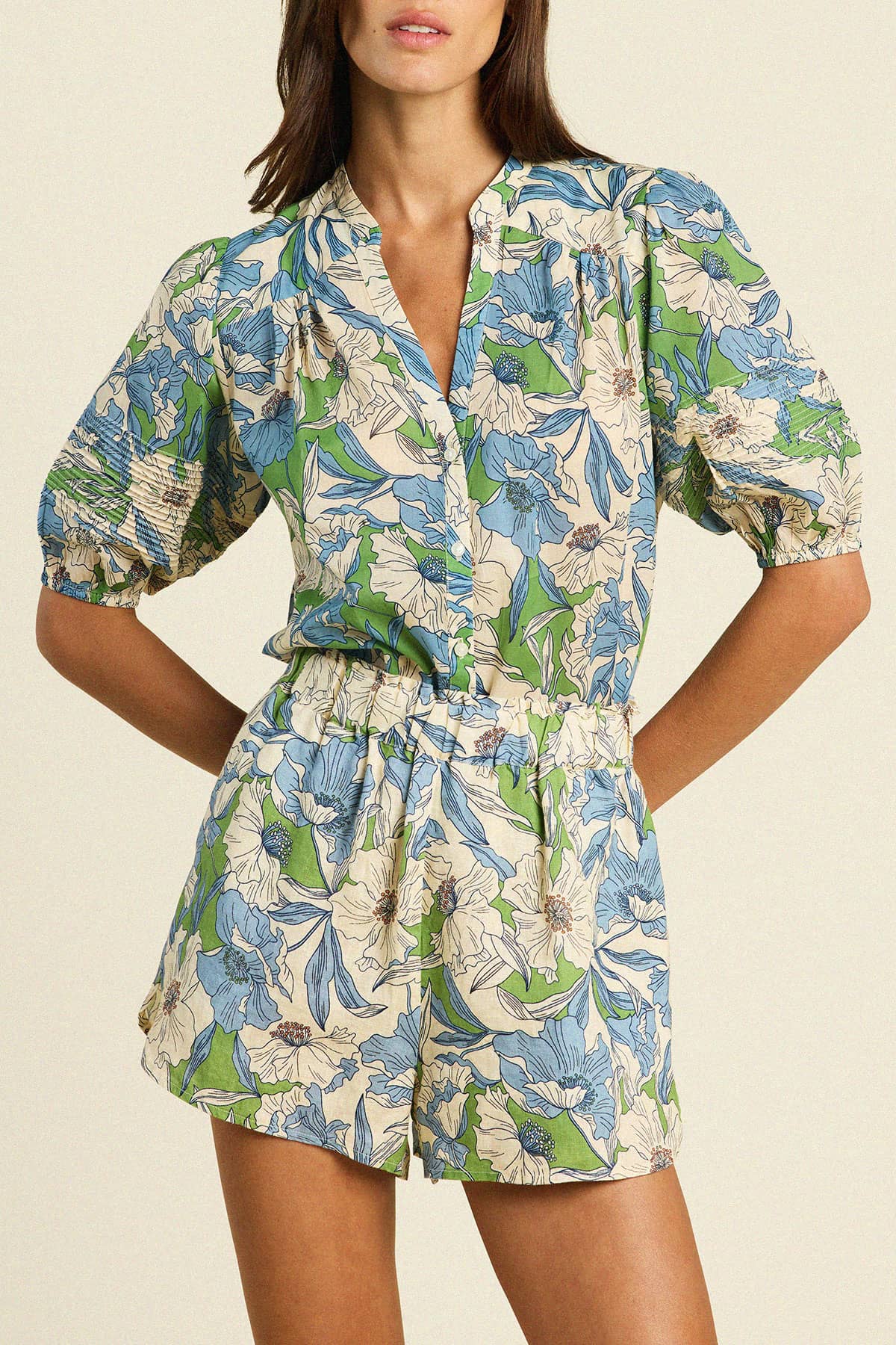 Loren Blouse Oasis Floral