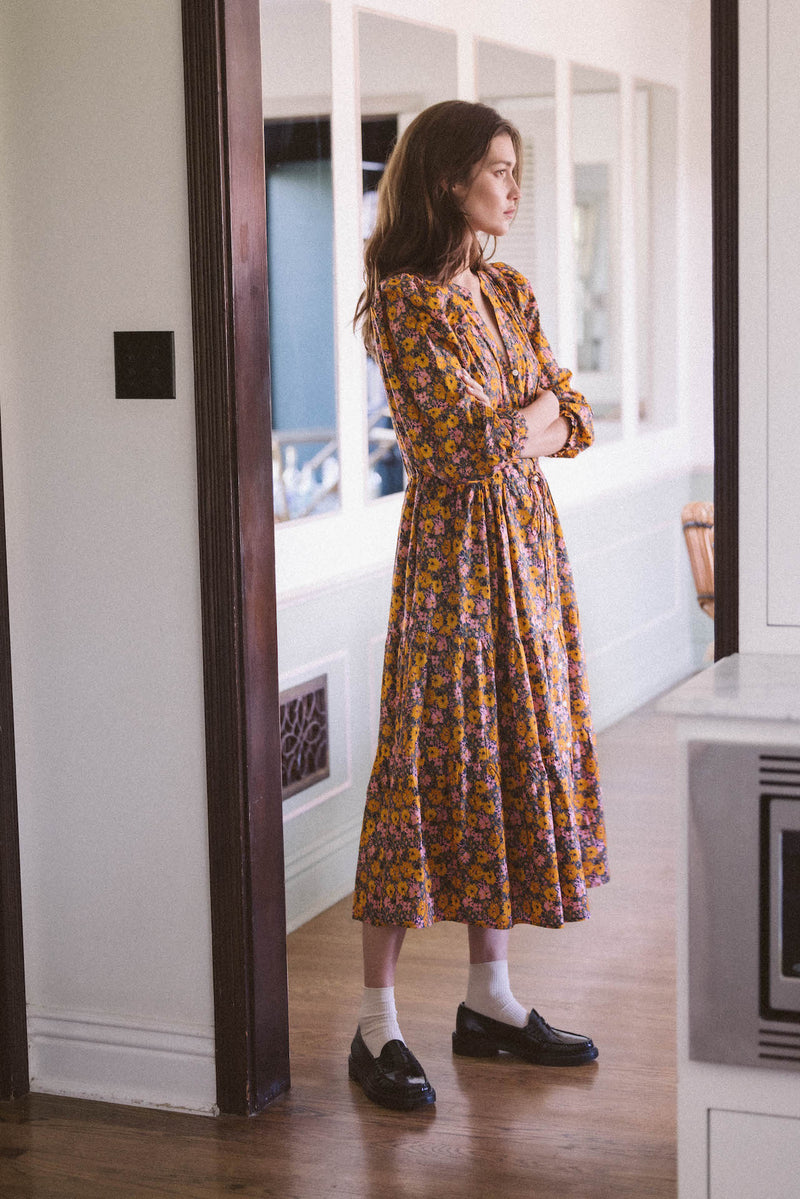 Sylvie midi dress hotsell