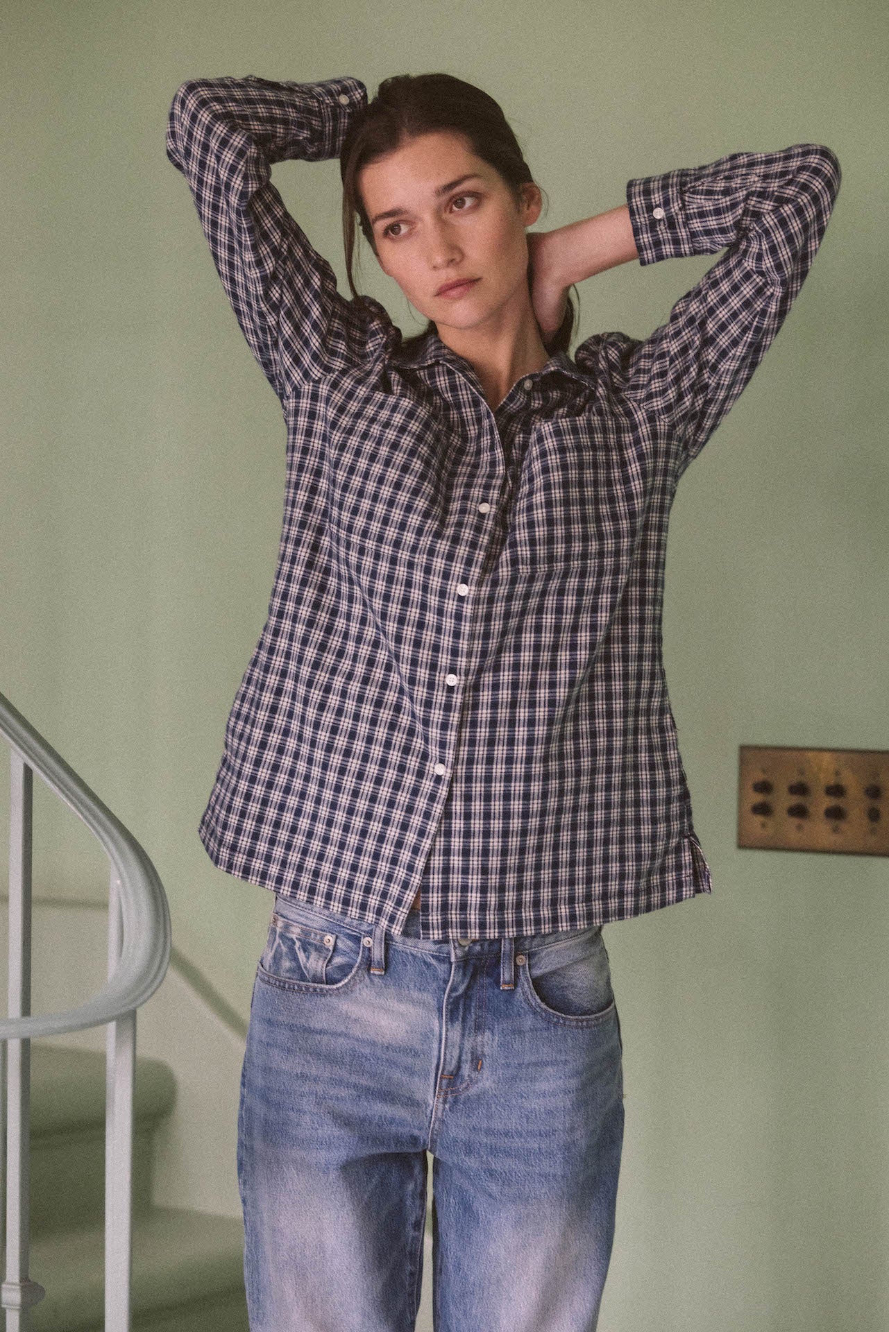 India Shirt Armada Plaid