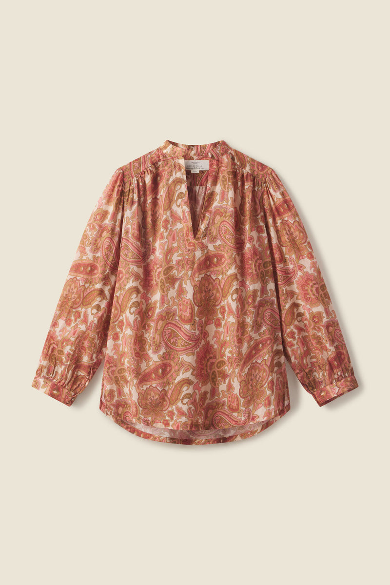 Bailey Blouse Autumn Paisley
