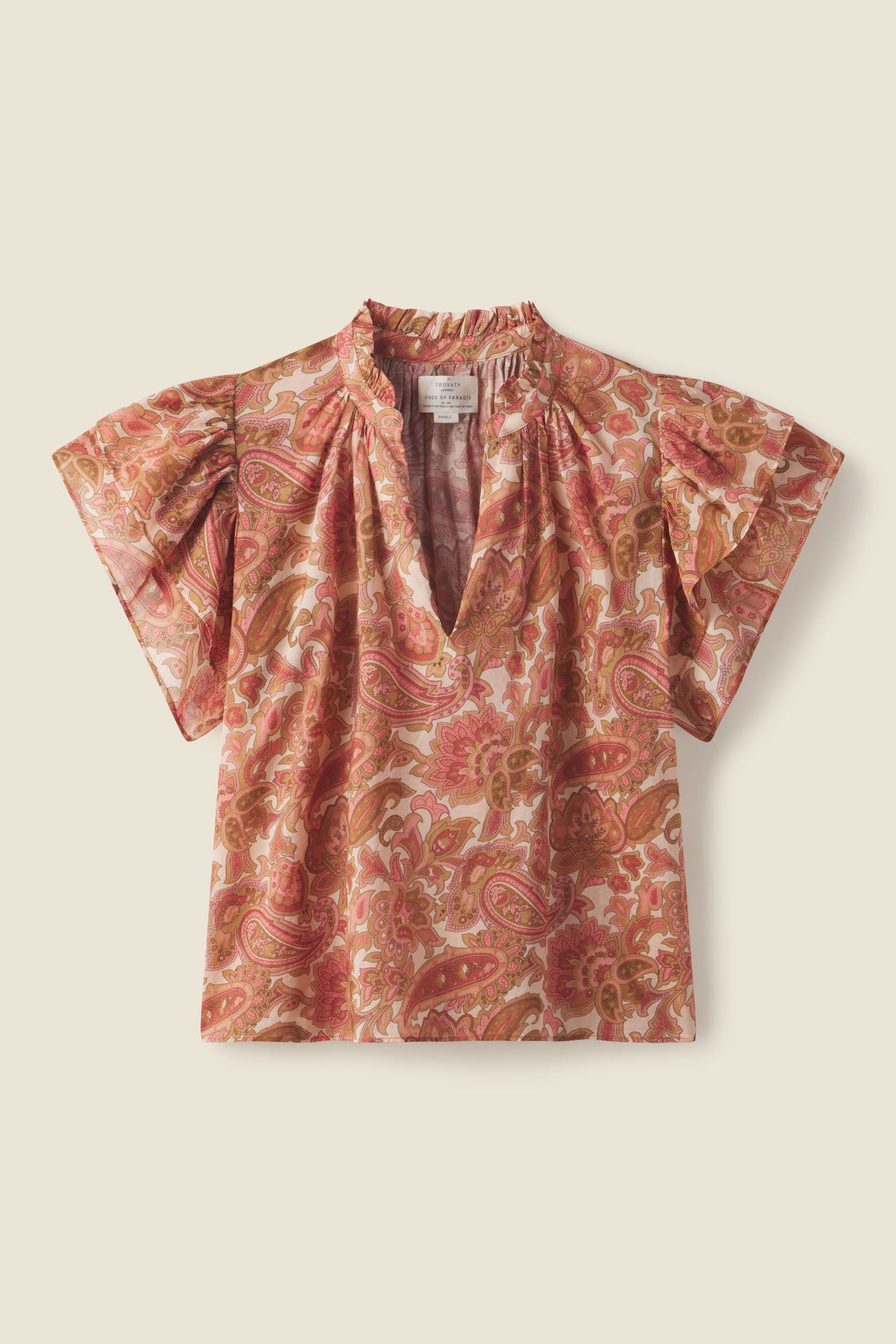 Clover Blouse Autumn Paisley