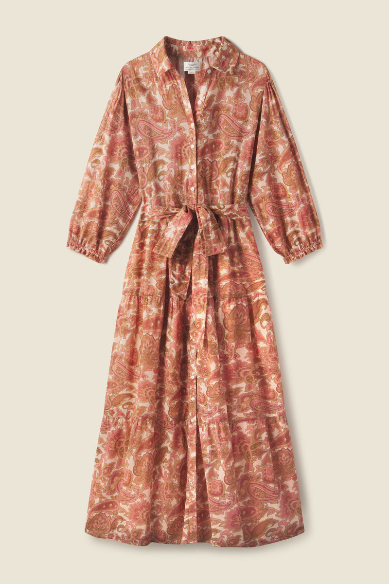 Martina Dress Autumn Paisley