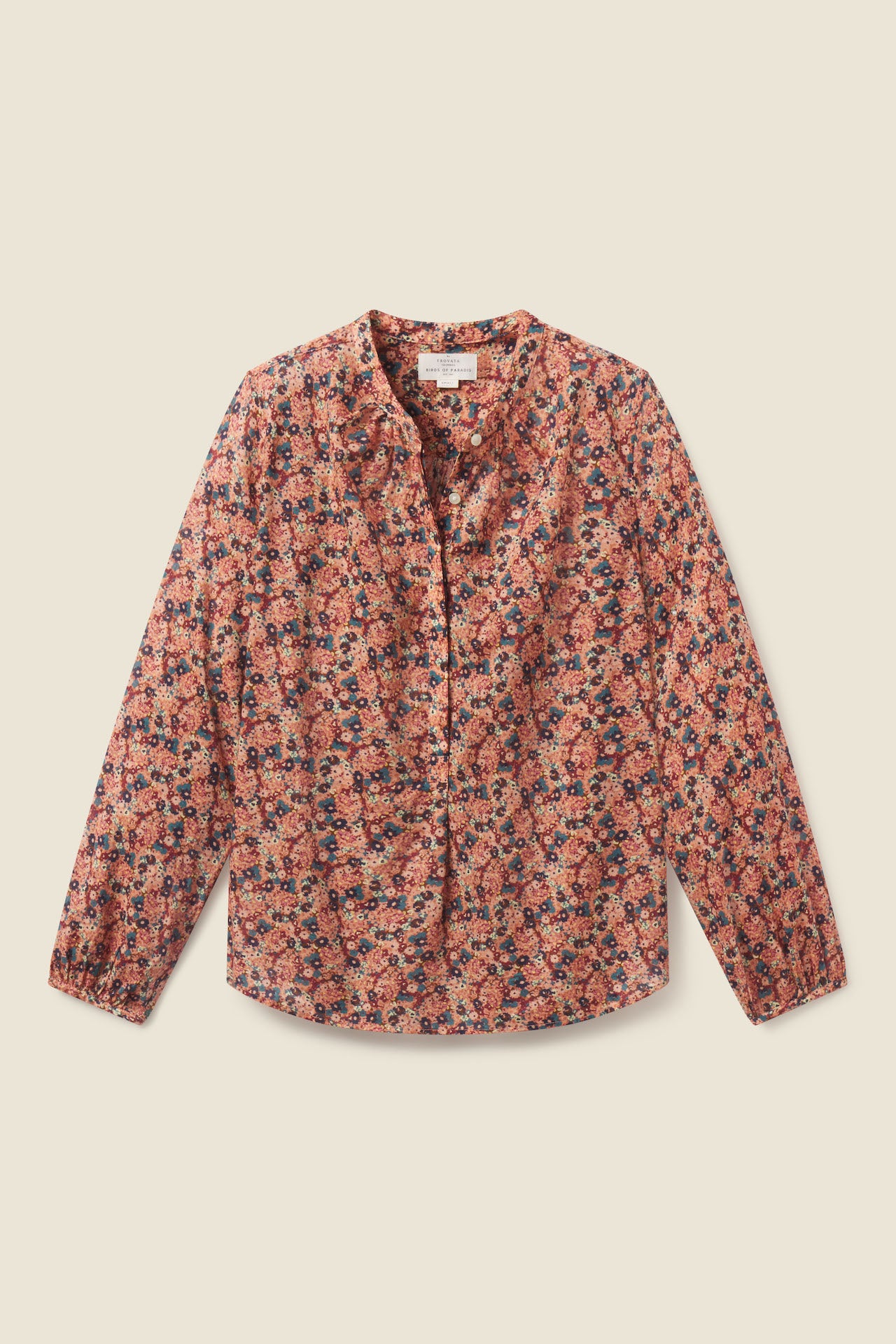 Aubree Blouse Cranberry Ditsy