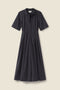 Aster Dress Black Poplin