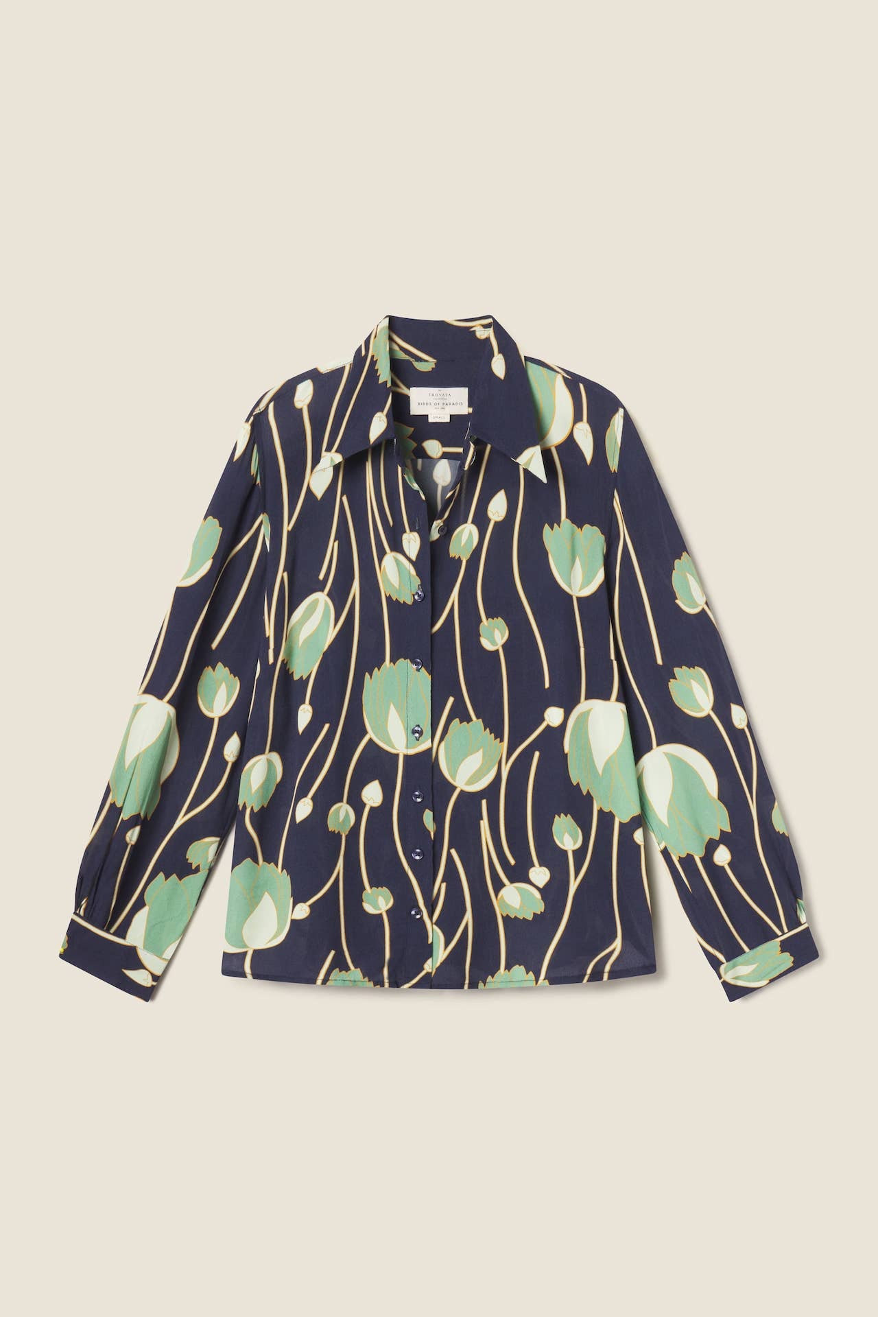Jacquelin Shirt Jade Tulip