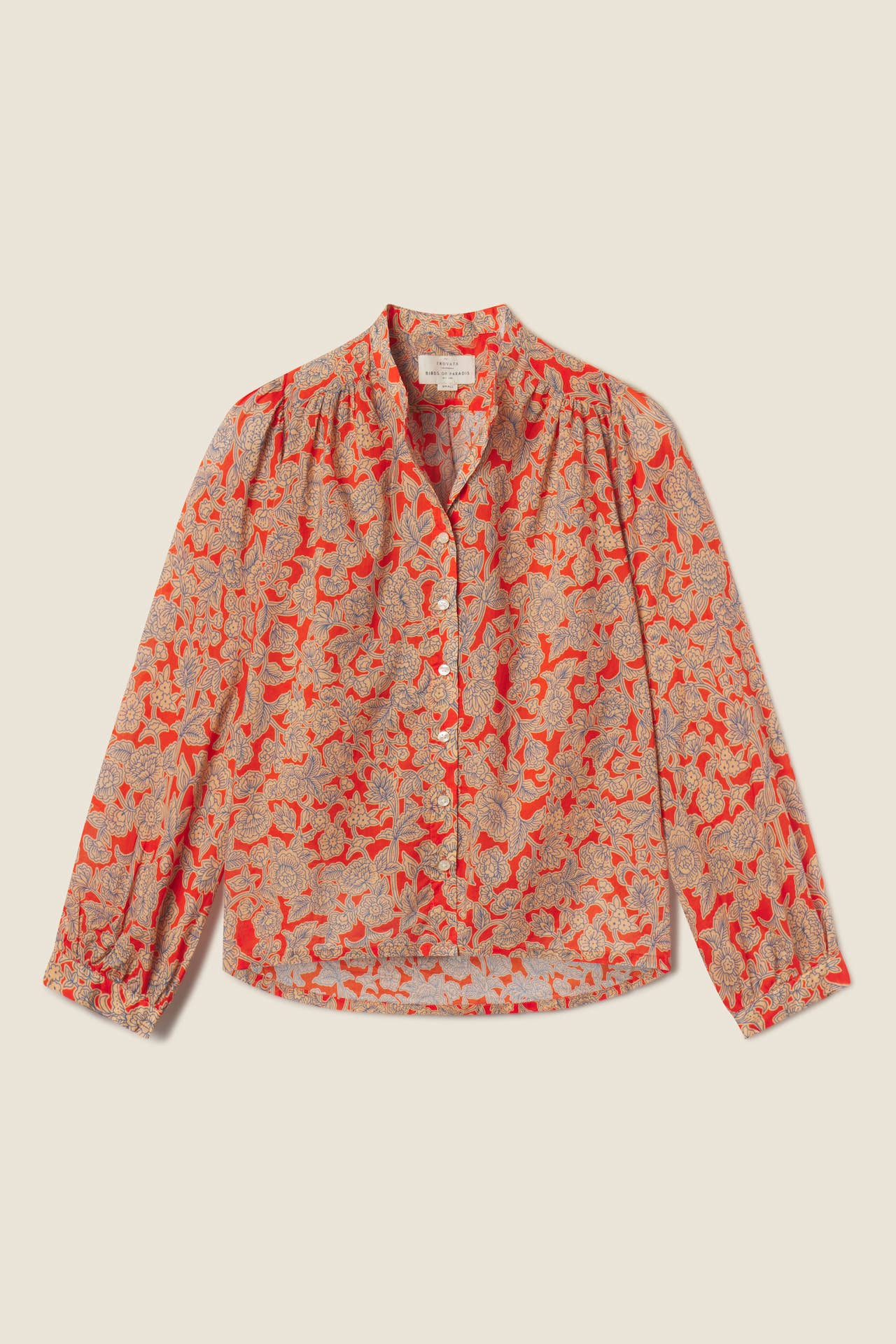 Clara Blouse Vermilion Vine
