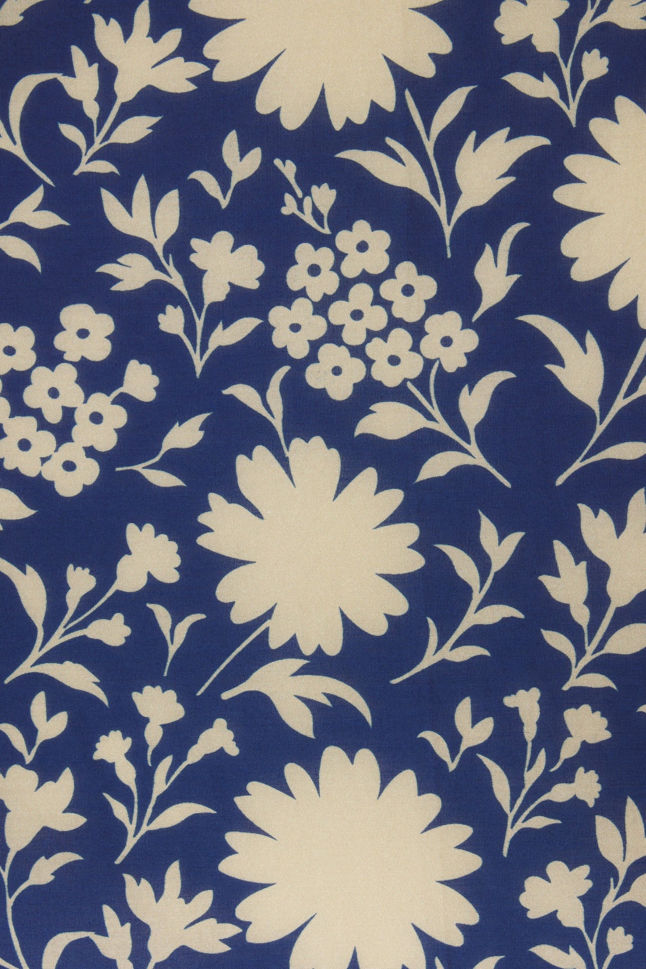 Trovata Shadowfield fabric swatch, cotton-silk blend