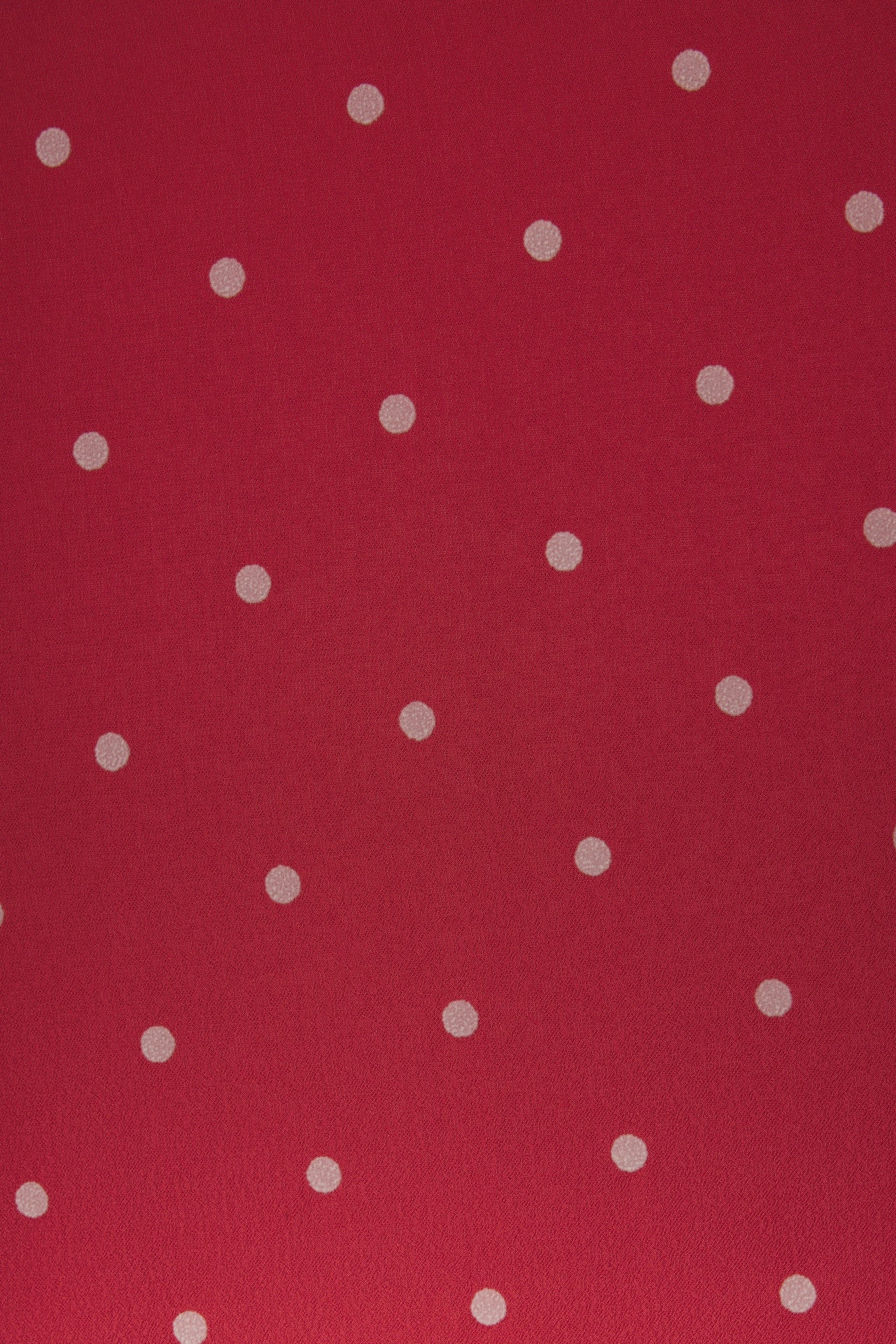 Trovata Berry Dot fabric swatch, viscose