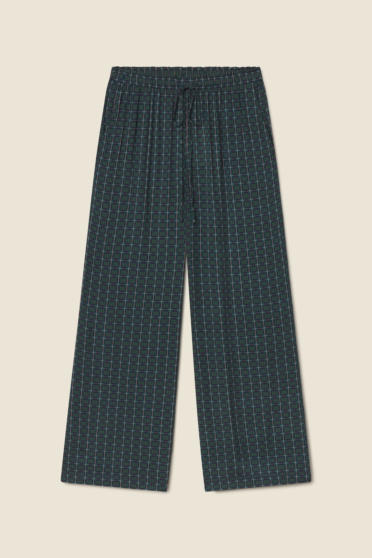 Trovata Vera pant in Davenport Plaid, cotton