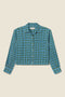 Nessa Shirt Fogline Plaid