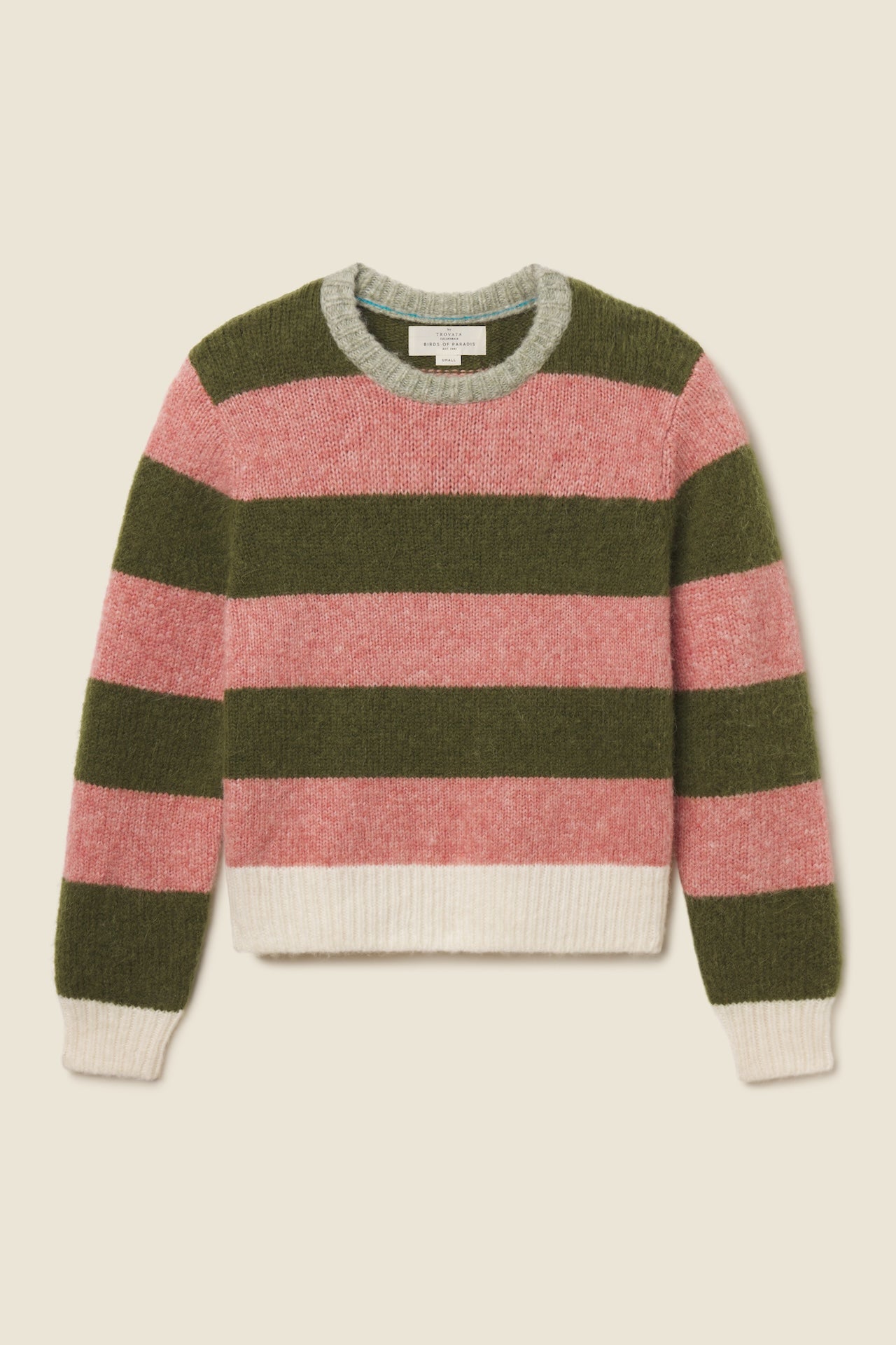 Cleo Sweater Pink Stripe