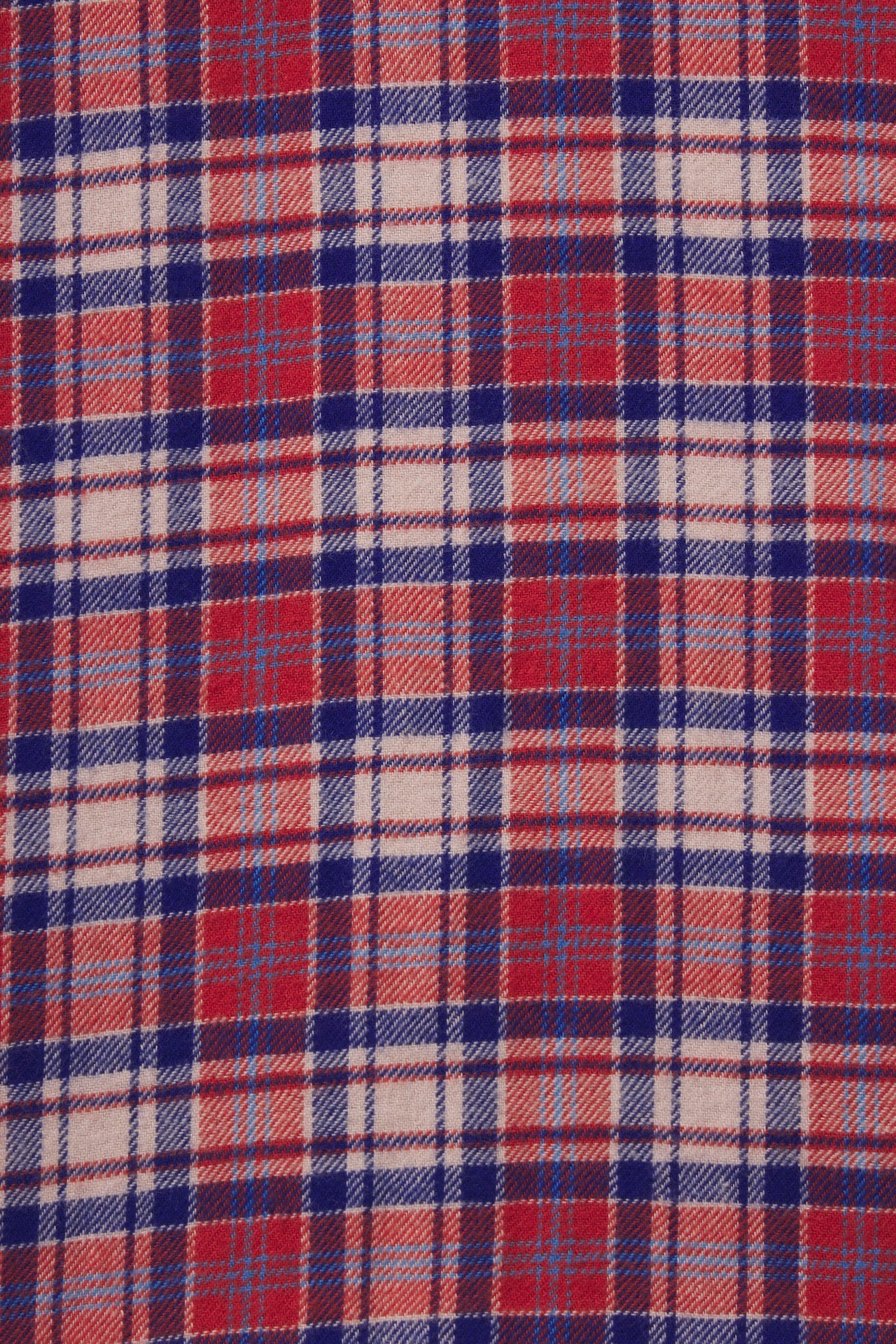 Trovata Lakeside Plaid fabric swatch, cotton