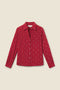 Justine Blouse Berry Dot