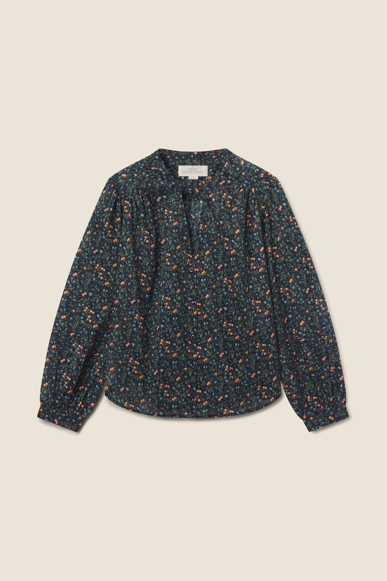 Trovata Pauline blouse in Marin Ditsy, cotton