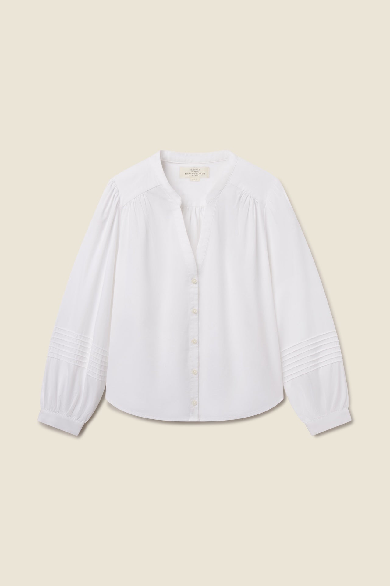 Trovata Pauline blouse in White, cotton