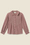 Francesca Blouse Mahogany Check