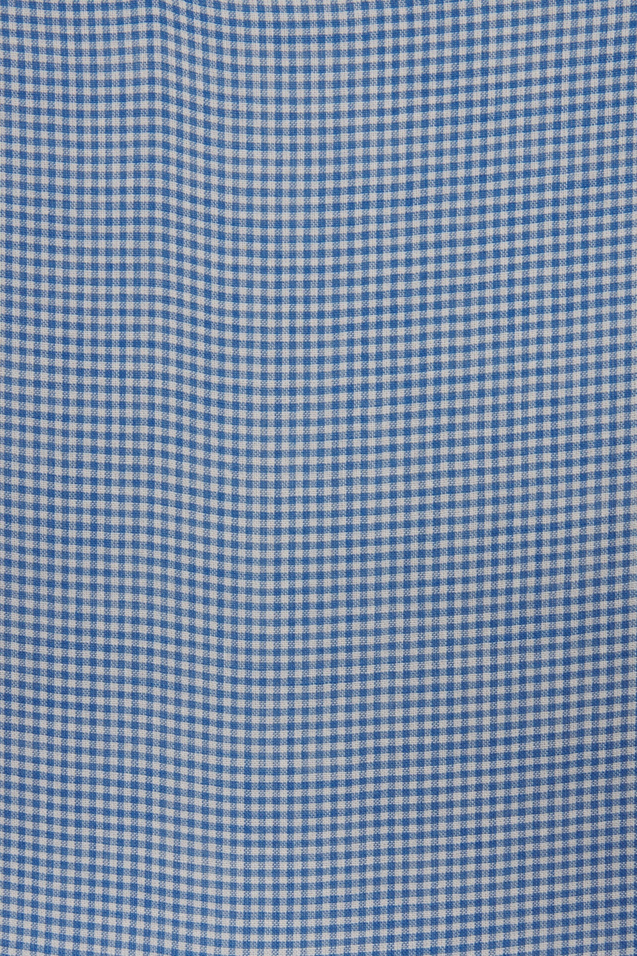 Trovata Seabrook Gingham fabric swatch, cotton