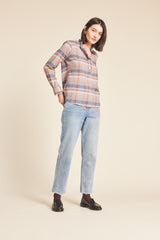 Breezy Blouse Eclipse Plaid