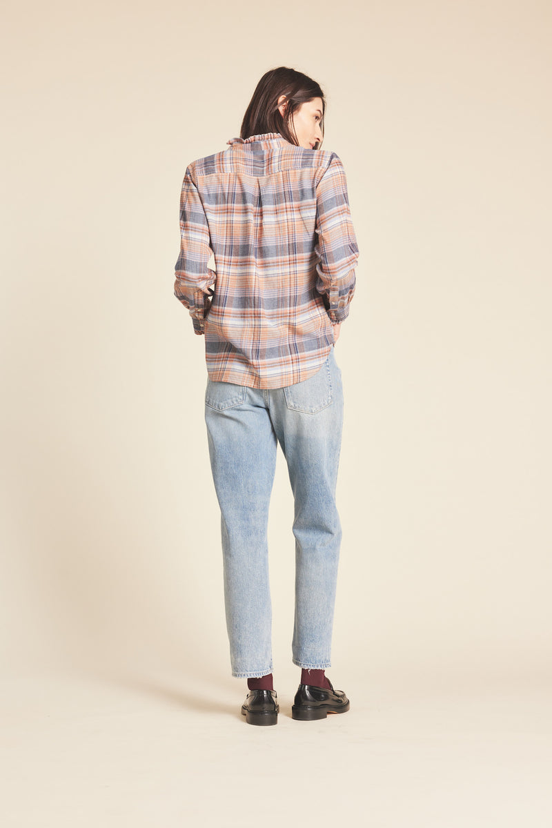 Breezy Blouse Eclipse Plaid