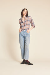 Breezy Blouse Eclipse Plaid