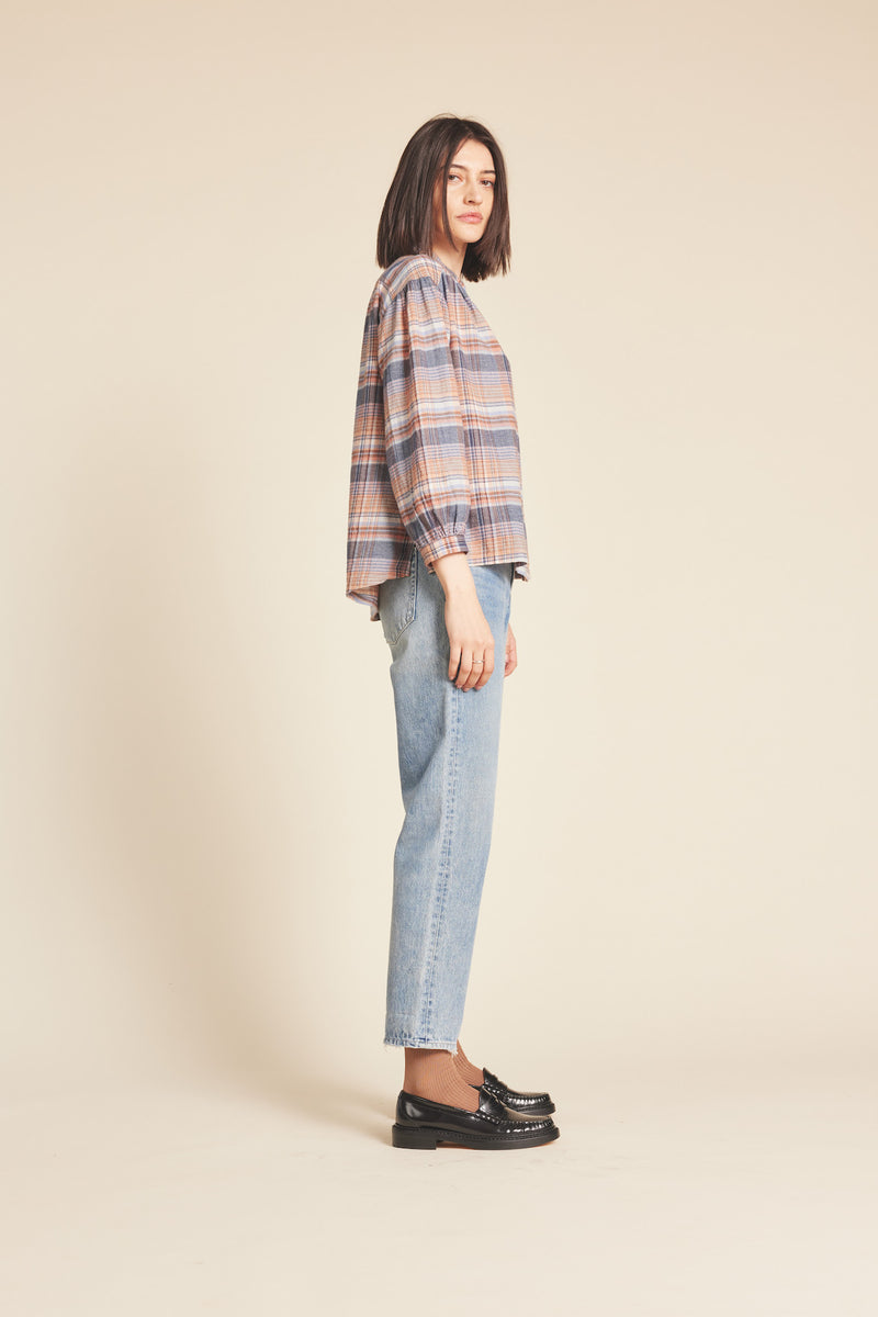 Lilly Blouse Eclipse Plaid