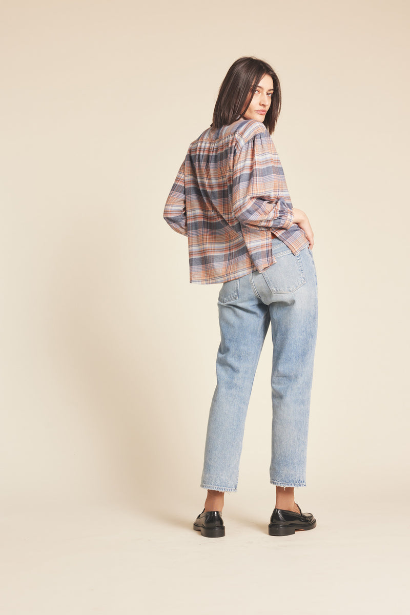 Lilly Blouse Eclipse Plaid