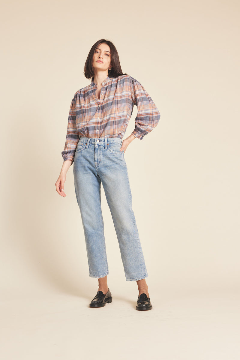 Lilly Blouse Eclipse Plaid