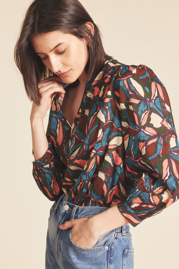 Bailey Blouse Laurel Leaf