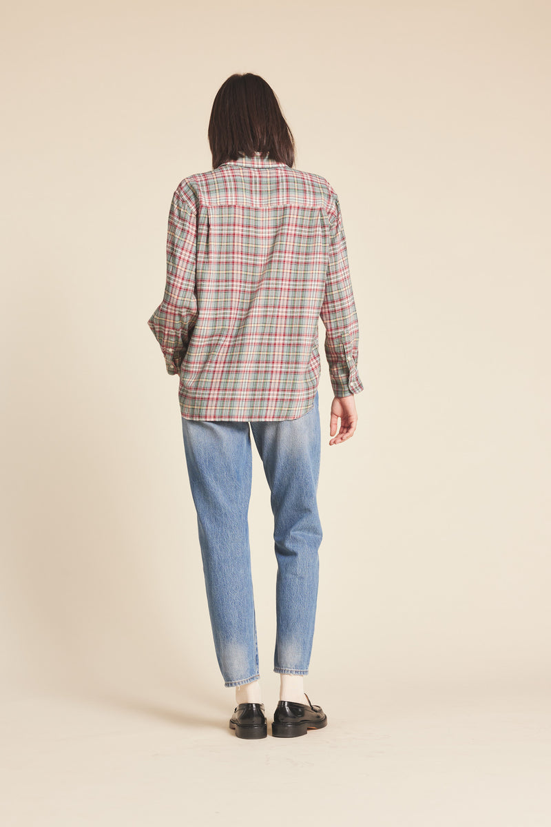 Blake Oversized Shirt Fairmont Plaid