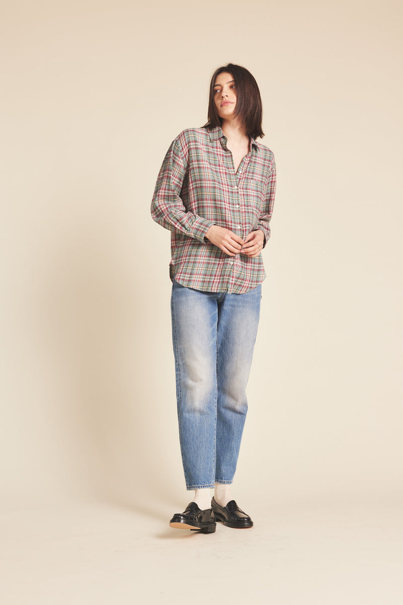 Blake Oversized Shirt Fairmont Plaid