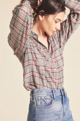 Blake Oversized Shirt Fairmont Plaid