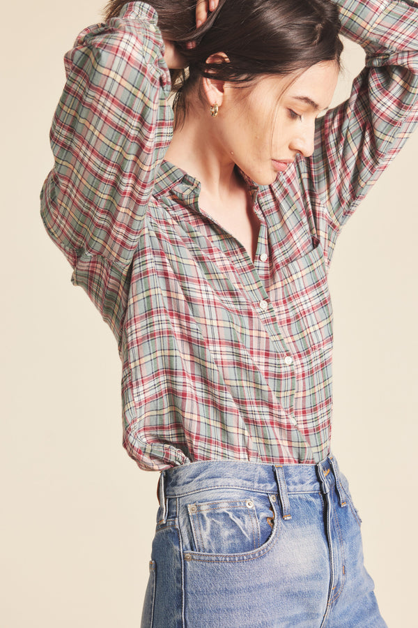 Blake Oversized Shirt Fairmont Plaid
