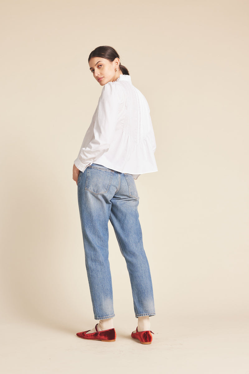 Hadleigh Blouse Classic White