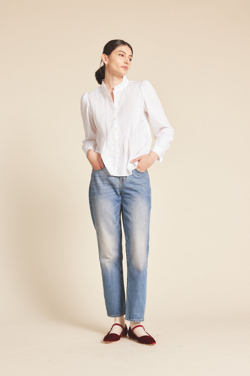 Hadleigh Blouse Classic White