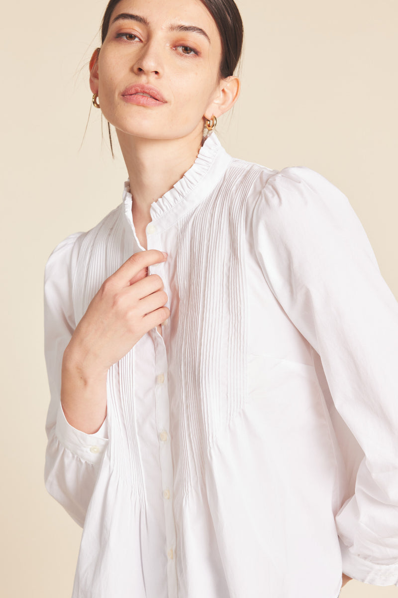 Hadleigh Blouse Classic White