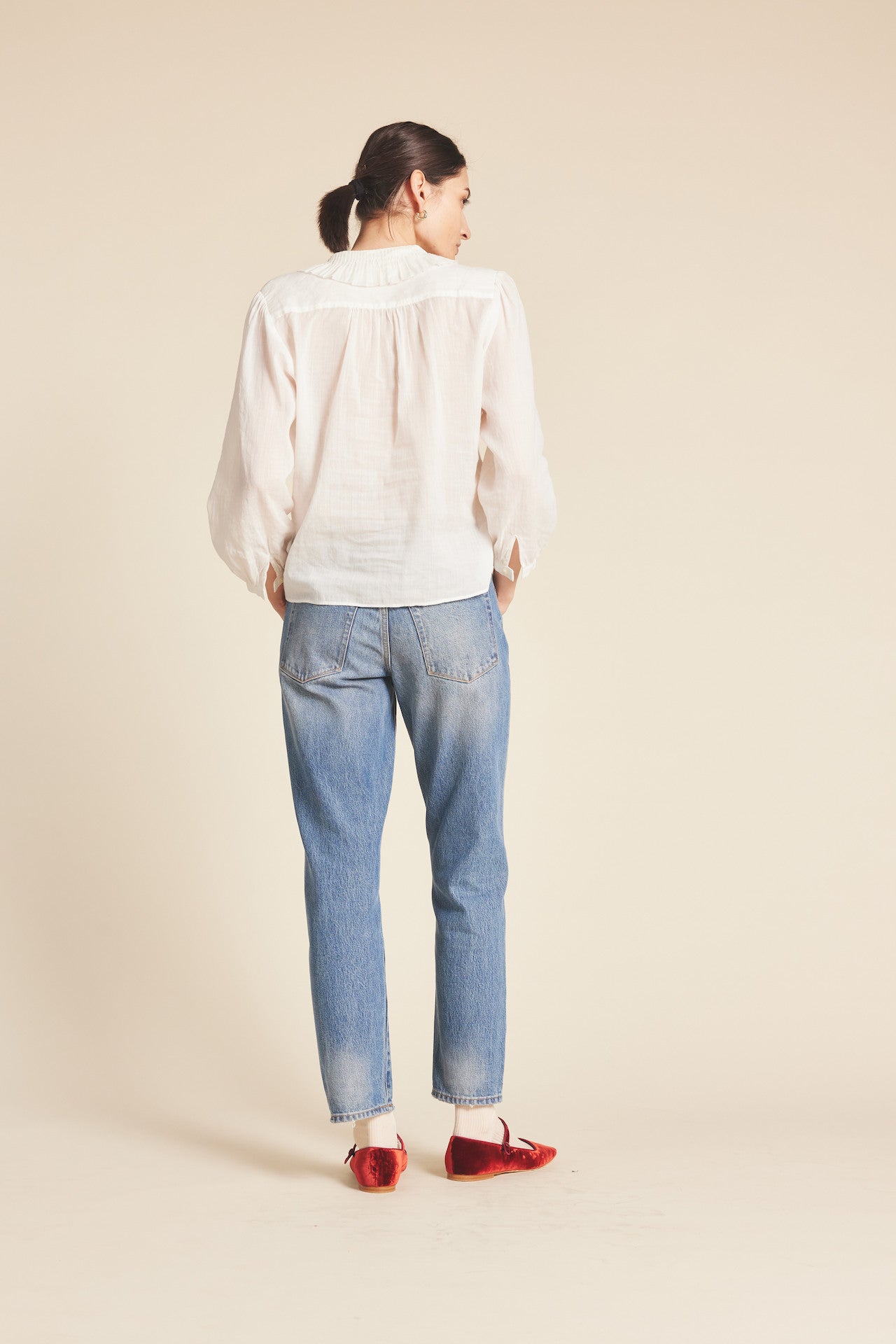 Alise Blouse Antique White