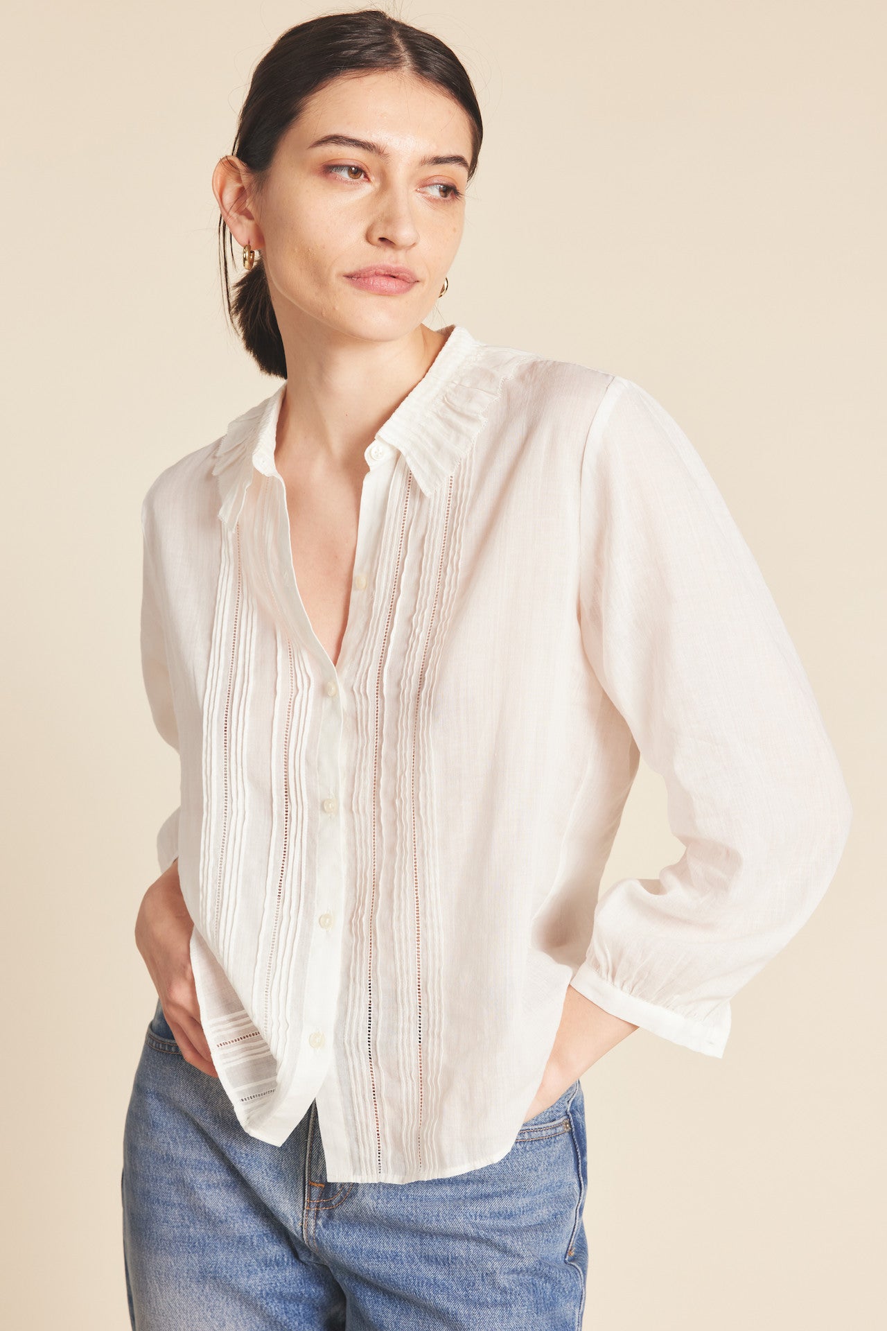 Alise Blouse Antique White