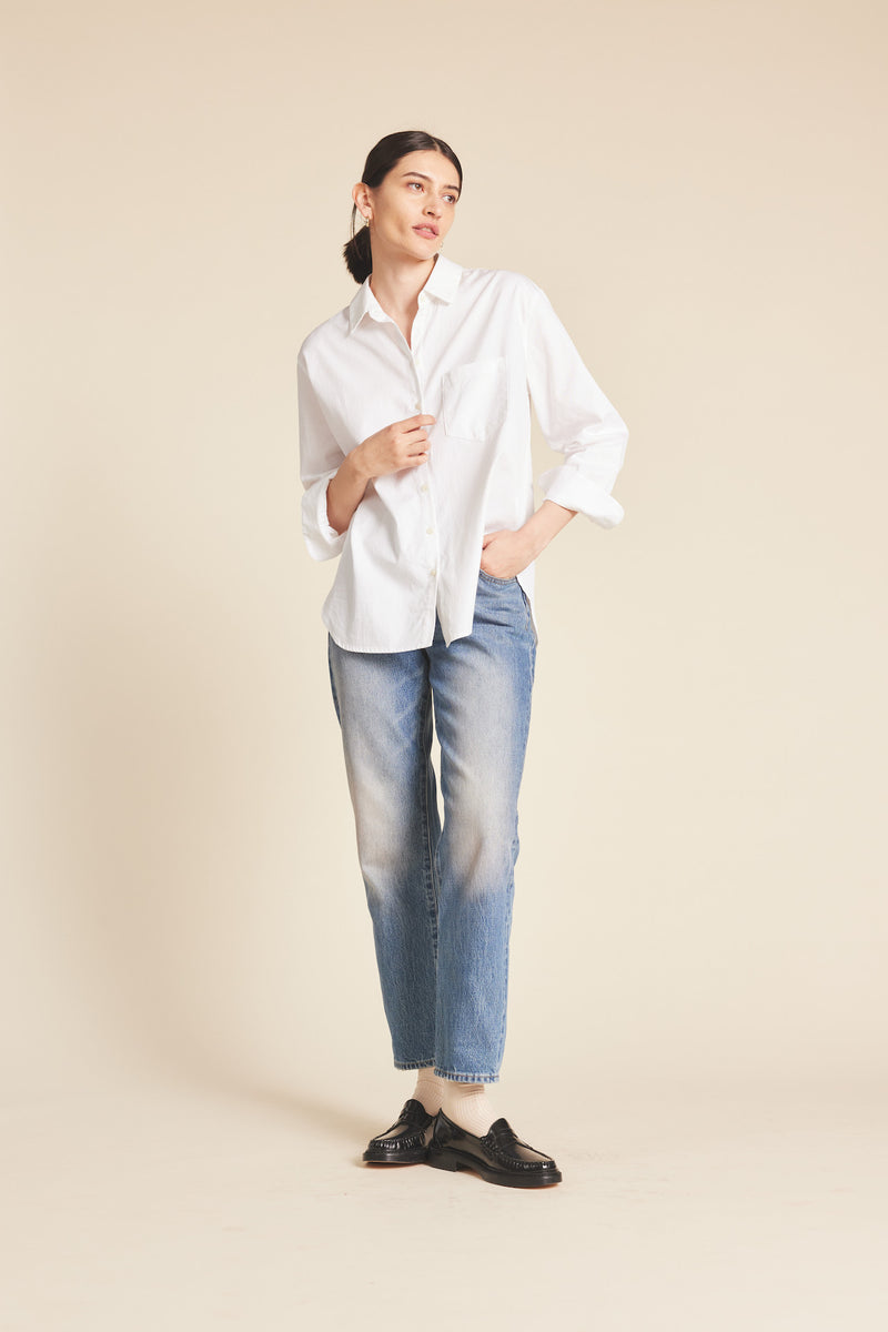 Blake Oversized Shirt White